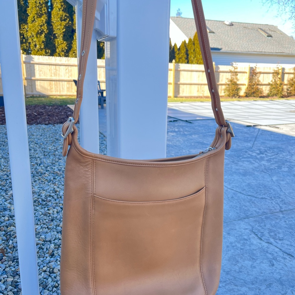 Vintage Coach Slim Duffle Sac #9060